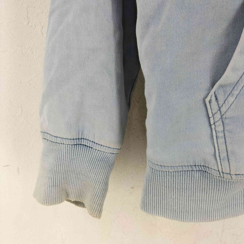 ディーゼル DIESEL D-GIR-NE トラックデニムフーディー ジップアップパーカー メンズ import:XS